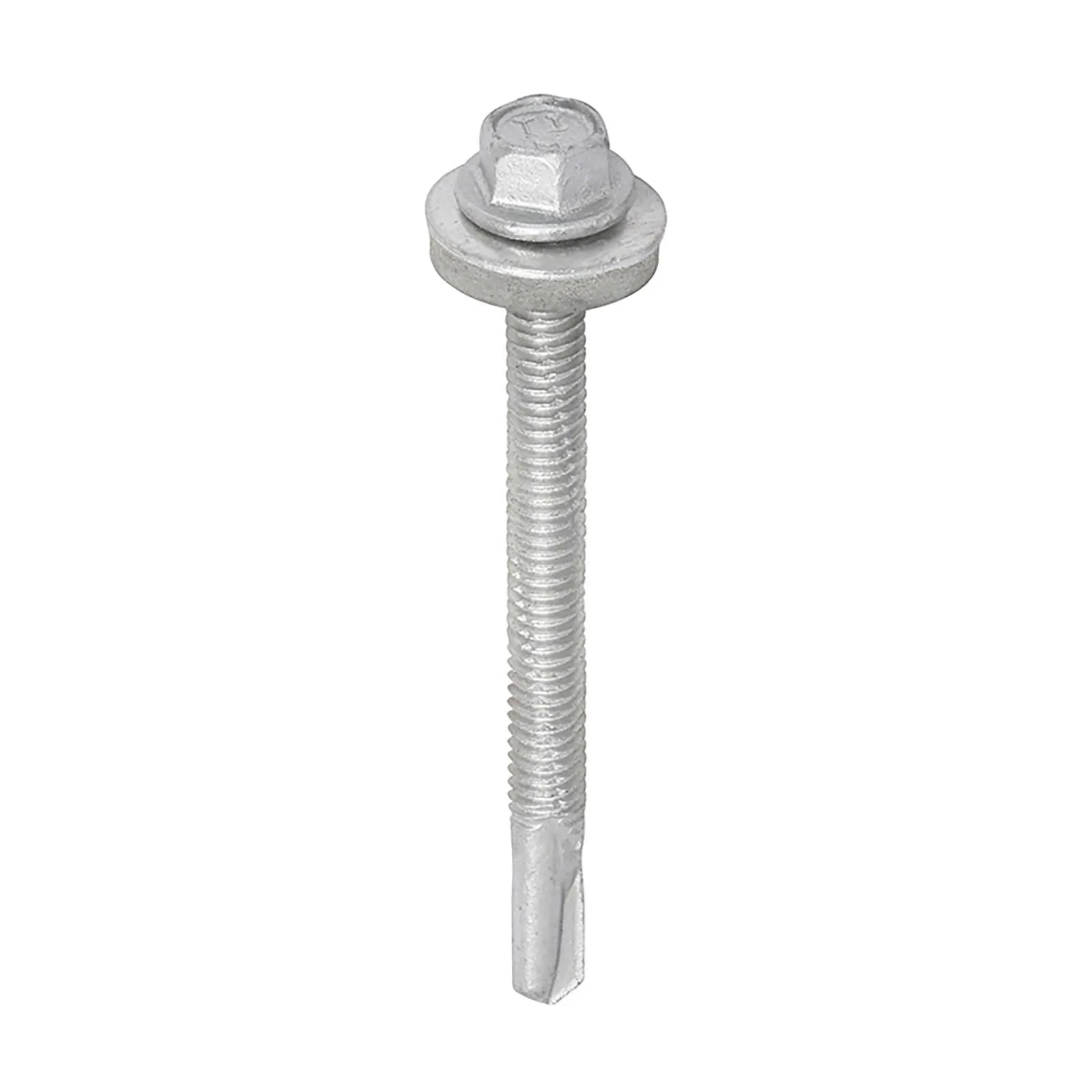 TIMCO Self Drilling Construction Screw for Heavy Section Steel with or without EPDM Washer Bi-Metal Exterior Zinc -Choose Size