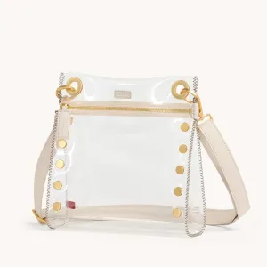 Tony | Clear Calla Lily White/Brushed Gold | Med