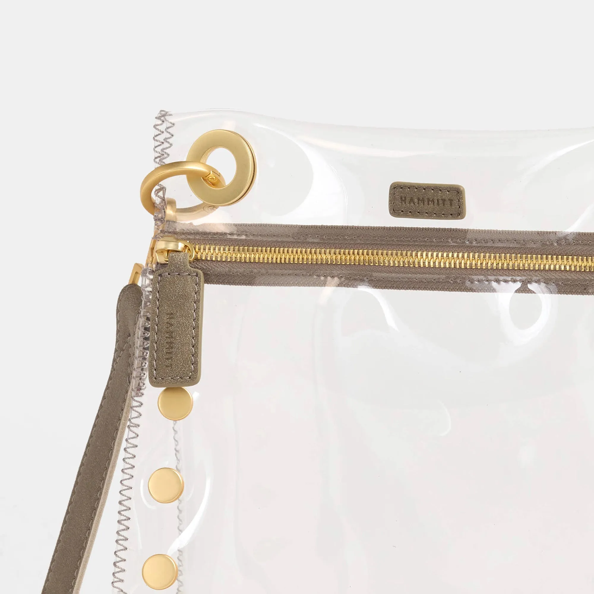 Tony | Clear Pewter/Brushed Gold | Med