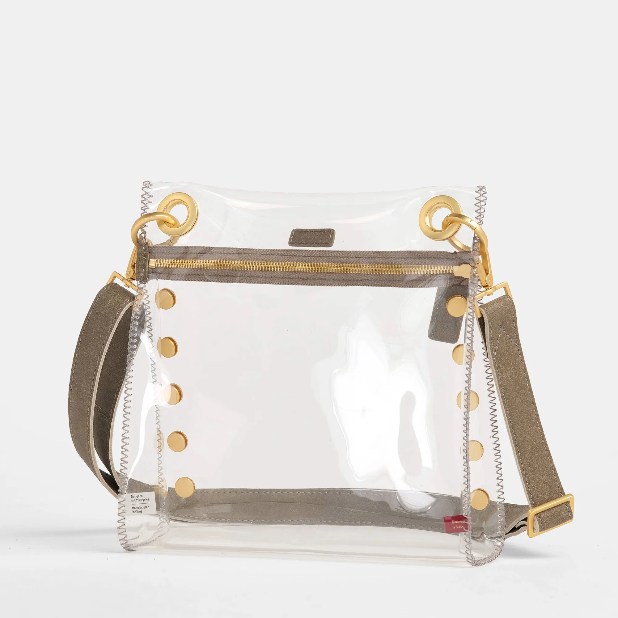 Tony | Clear Pewter/Brushed Gold | Med
