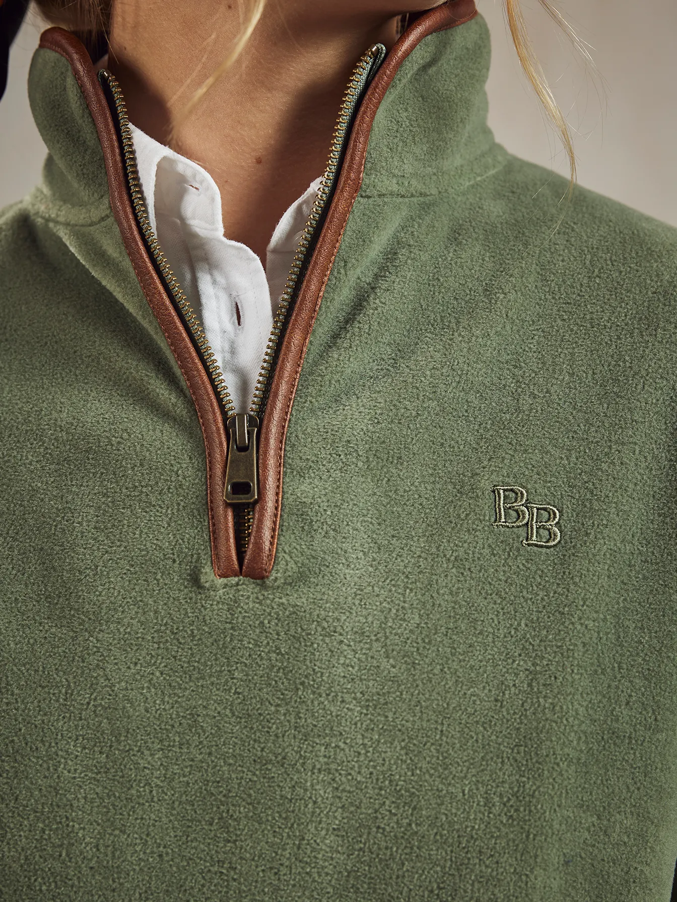 Topsham Unisex Fleece - Sage