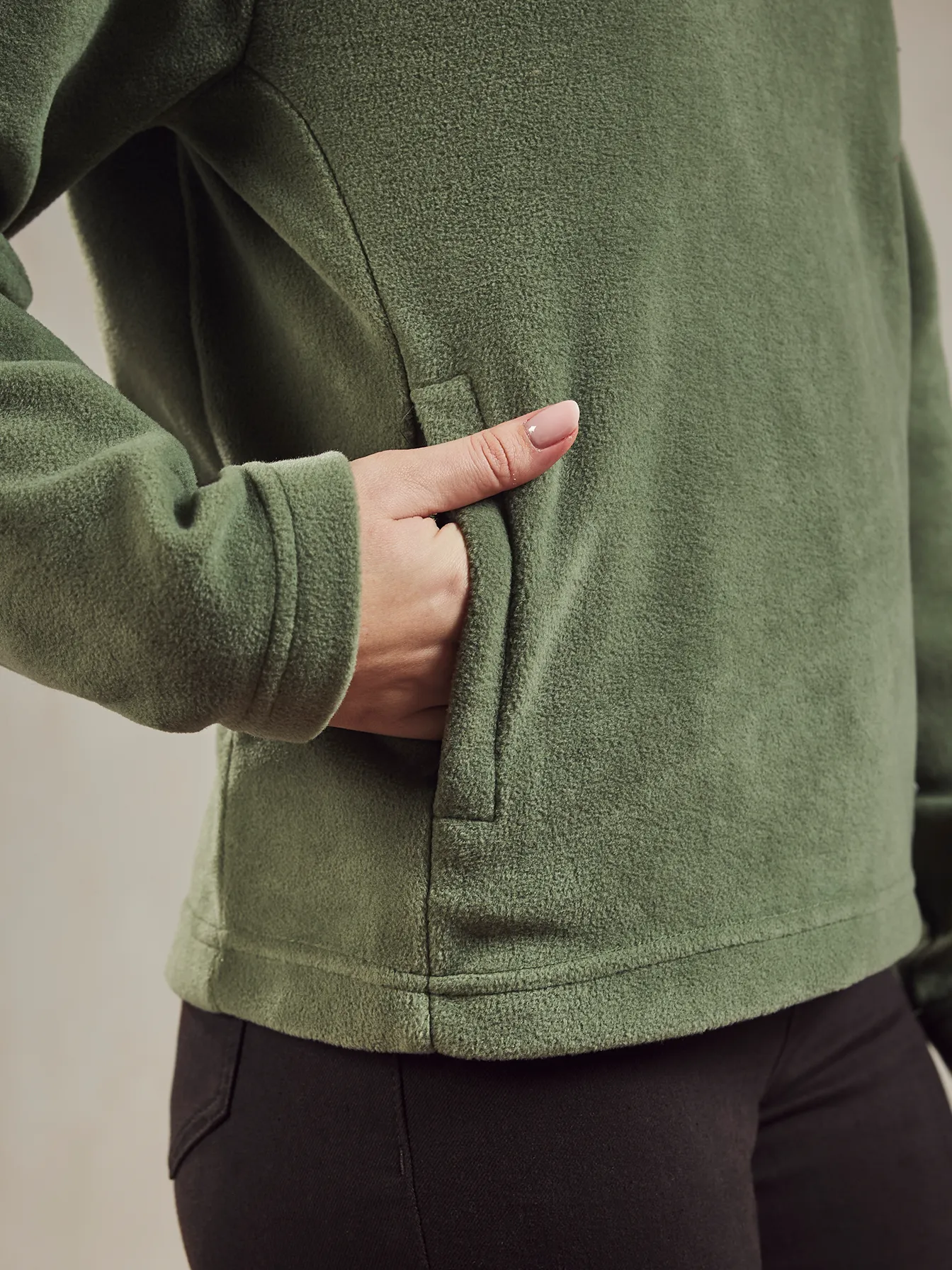 Topsham Unisex Fleece - Sage