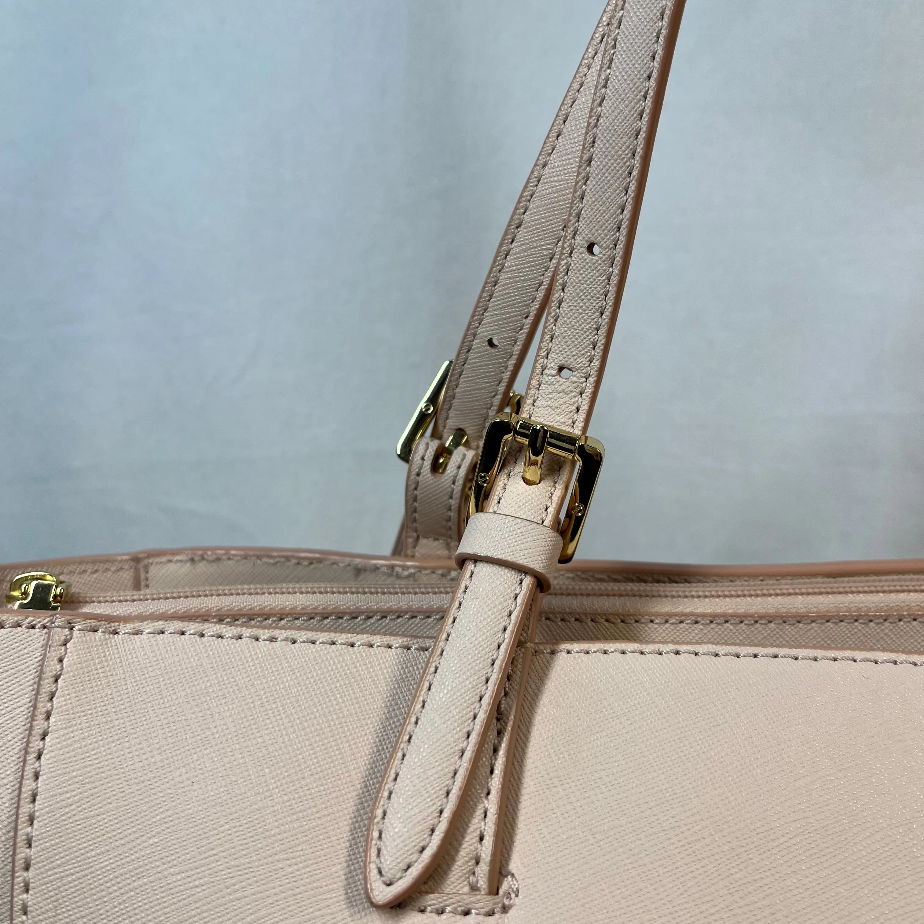 TORY BURCH York Buckle Large Pink Tote