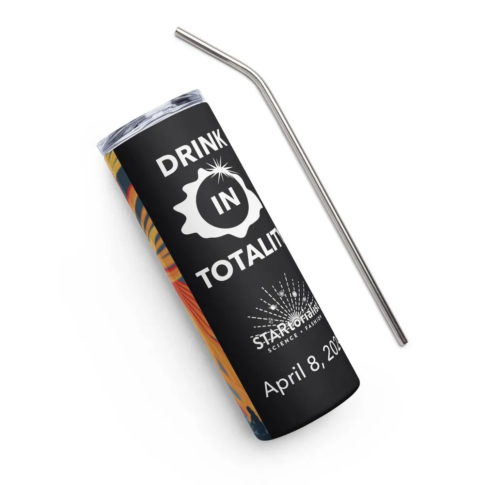 Total Solar Eclipse Stainless Steel Tumbler