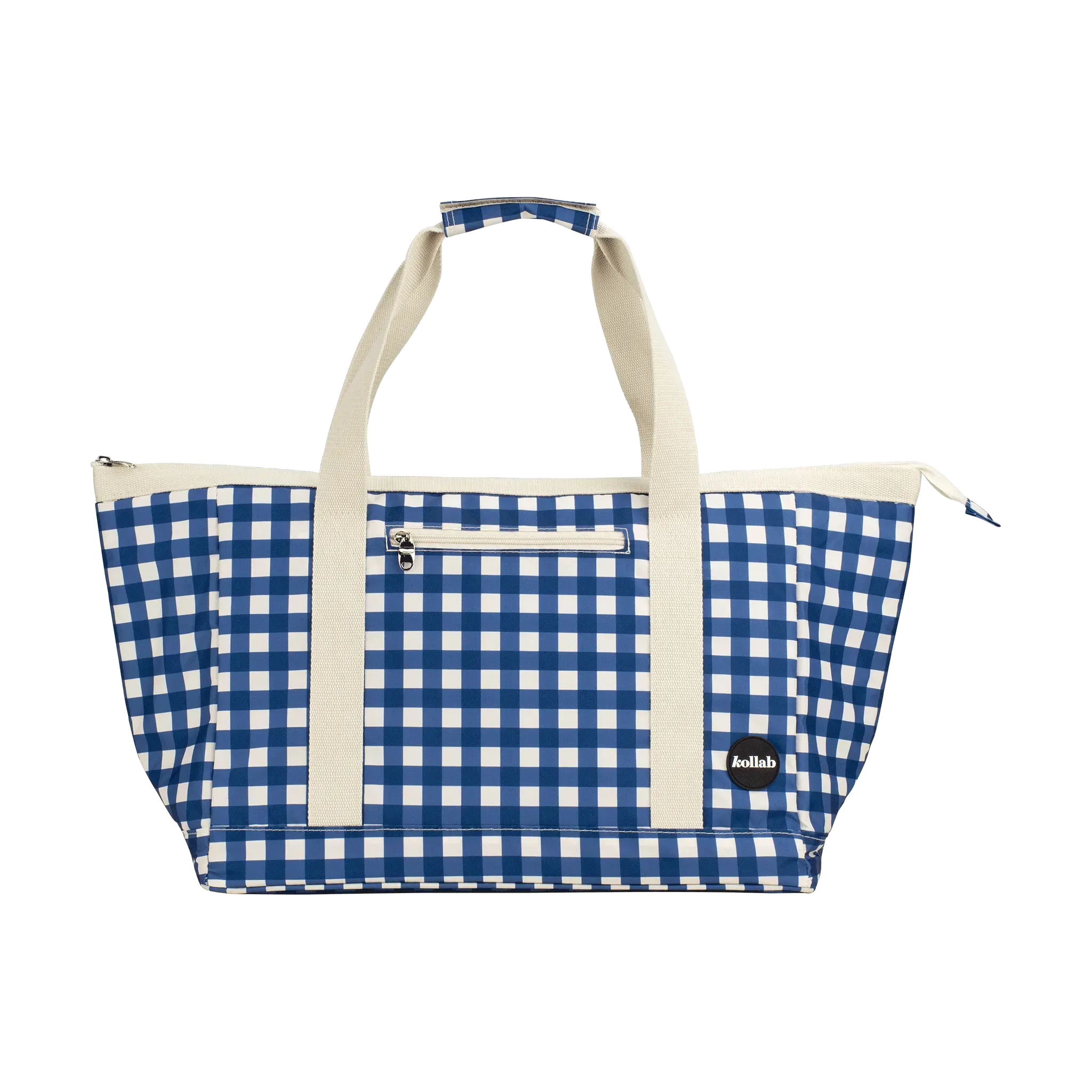 Tote Bag Blue Check