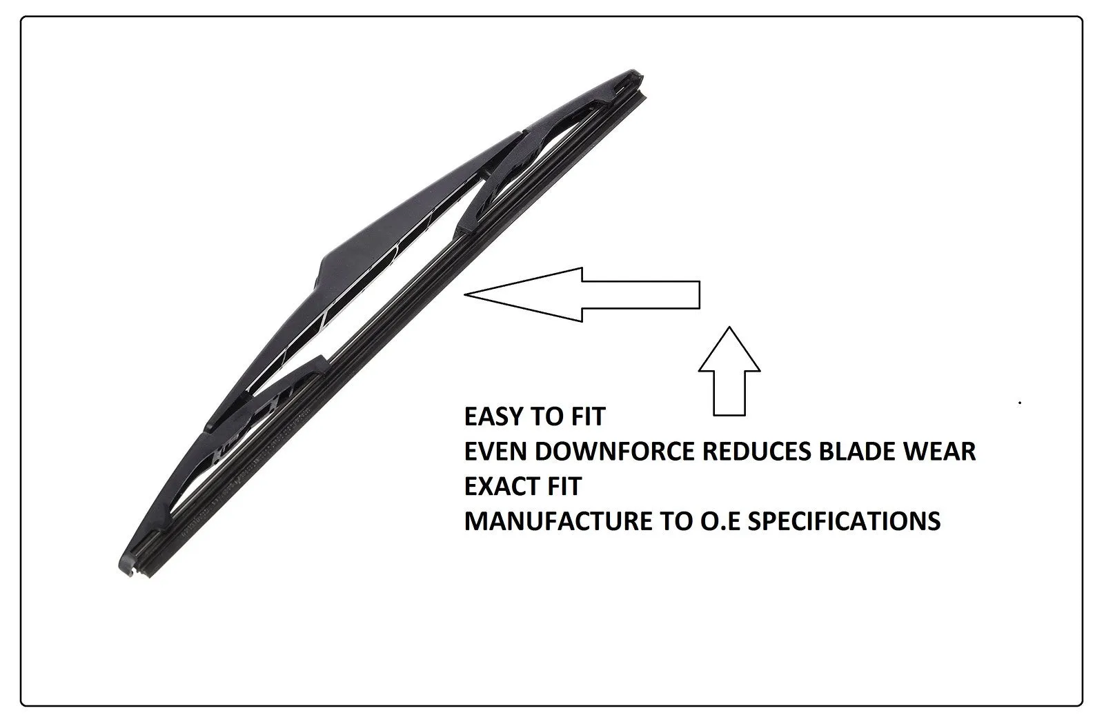 Toyota Urban Cruiser 2009 T0 2013 Xtremeauto® Rear Window Windscreen Replacement Wiper Blades