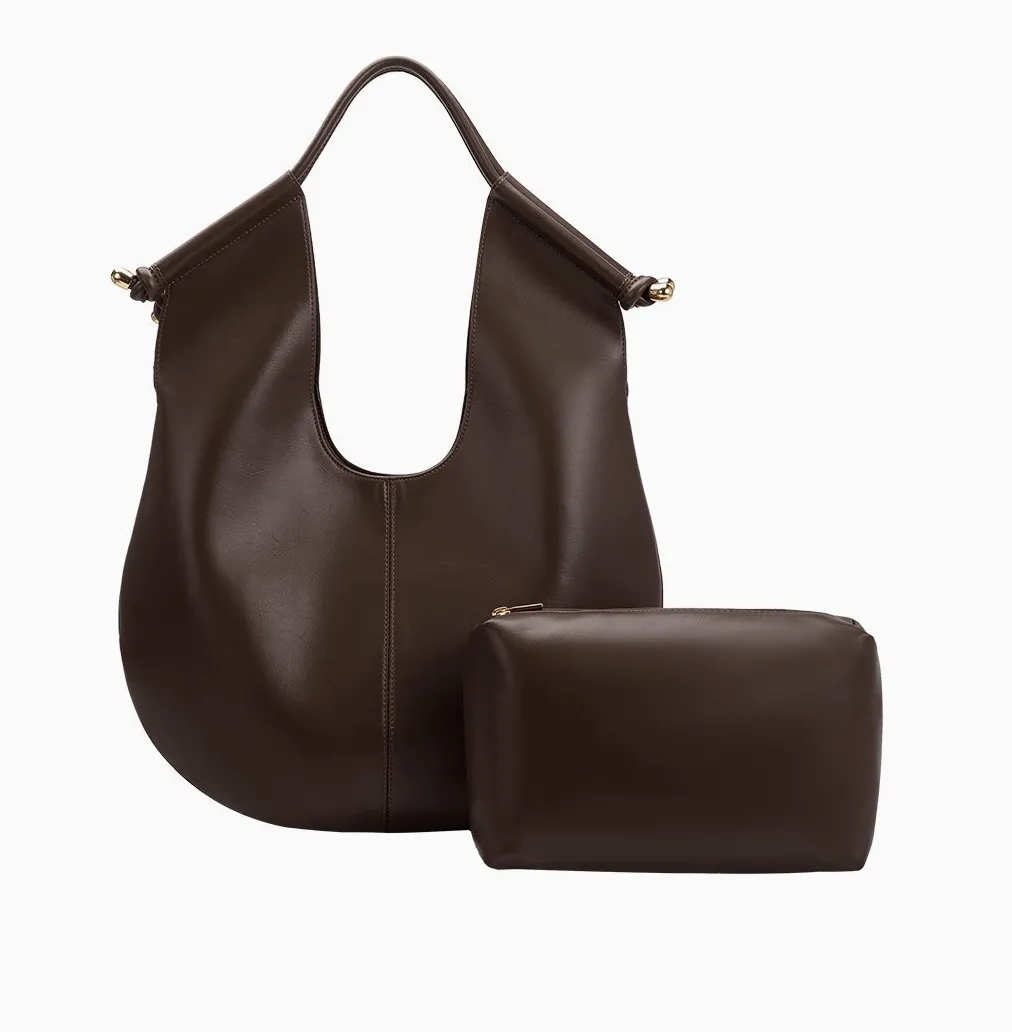 Tracy Espresso Shoulder Bag