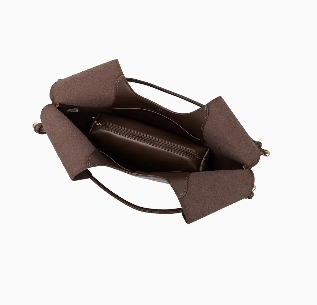 Tracy Espresso Shoulder Bag