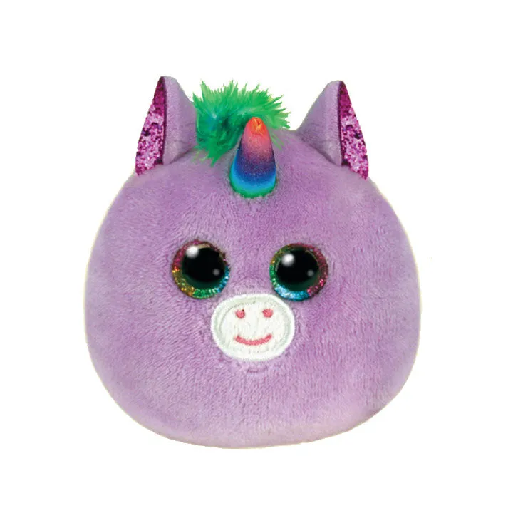 Ty Rosette the Purple Unicorn Mini Squishy Beanie