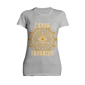 UA Supreme Star Sign Aquarius Women's T-shirt (Sports Grey)
