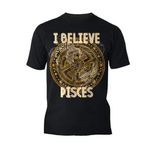UA Supreme Star Sign Pisces Disk Men's T-shirt (Black)
