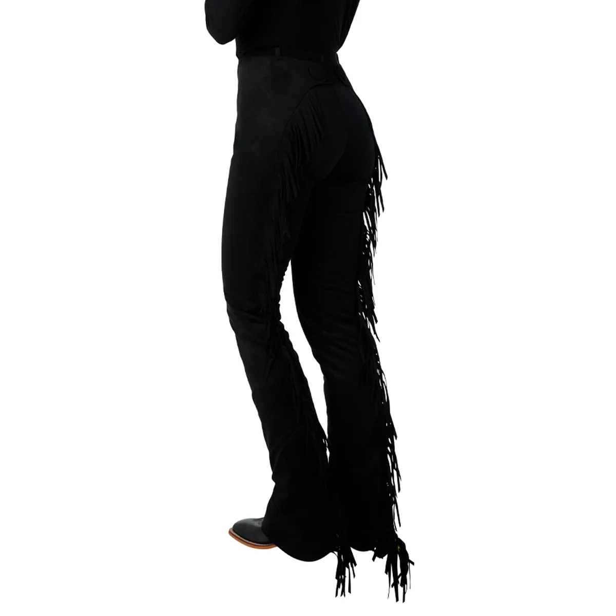 Ultrasuede Fringed Show Chaps