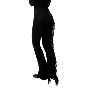 Ultrasuede Fringed Show Chaps