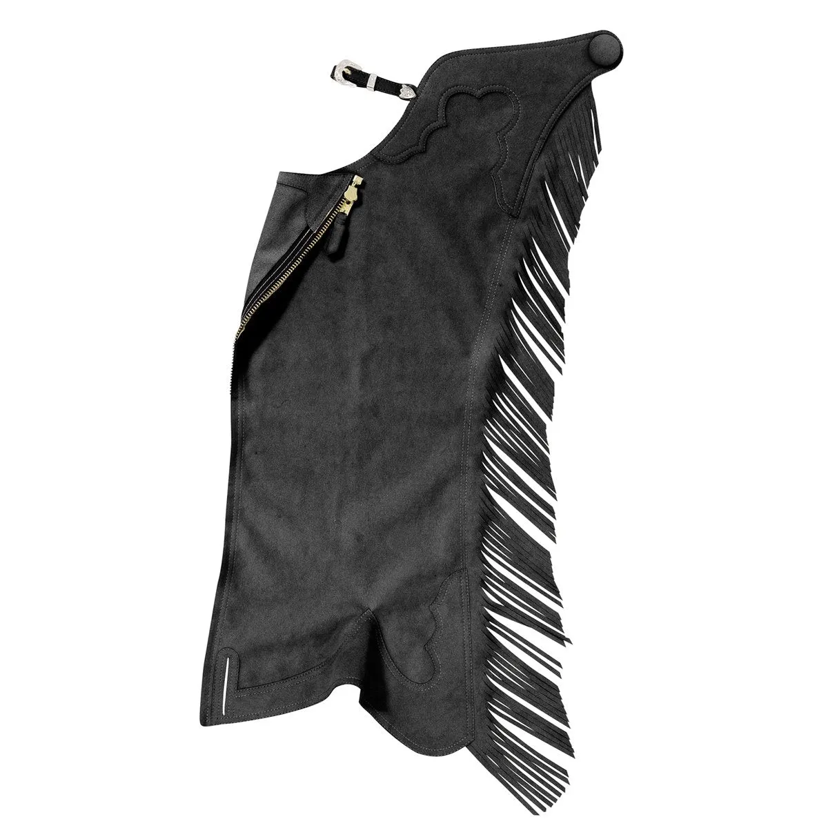 Ultrasuede Fringed Show Chaps