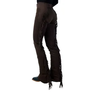 Ultrasuede Fringed Show Chaps