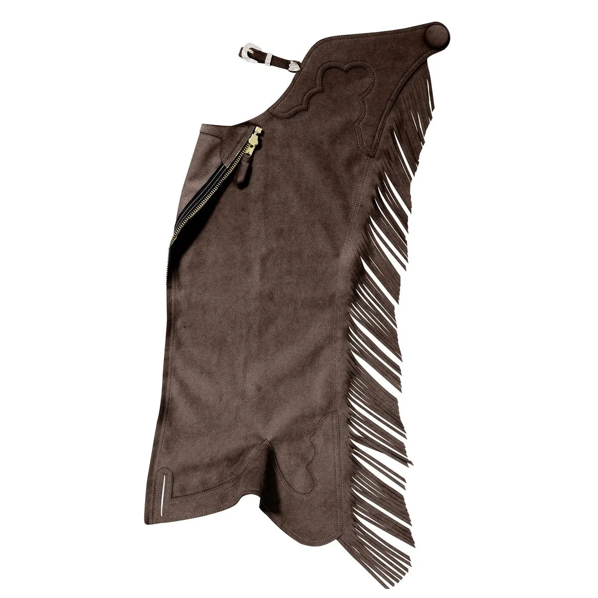 Ultrasuede Fringed Show Chaps