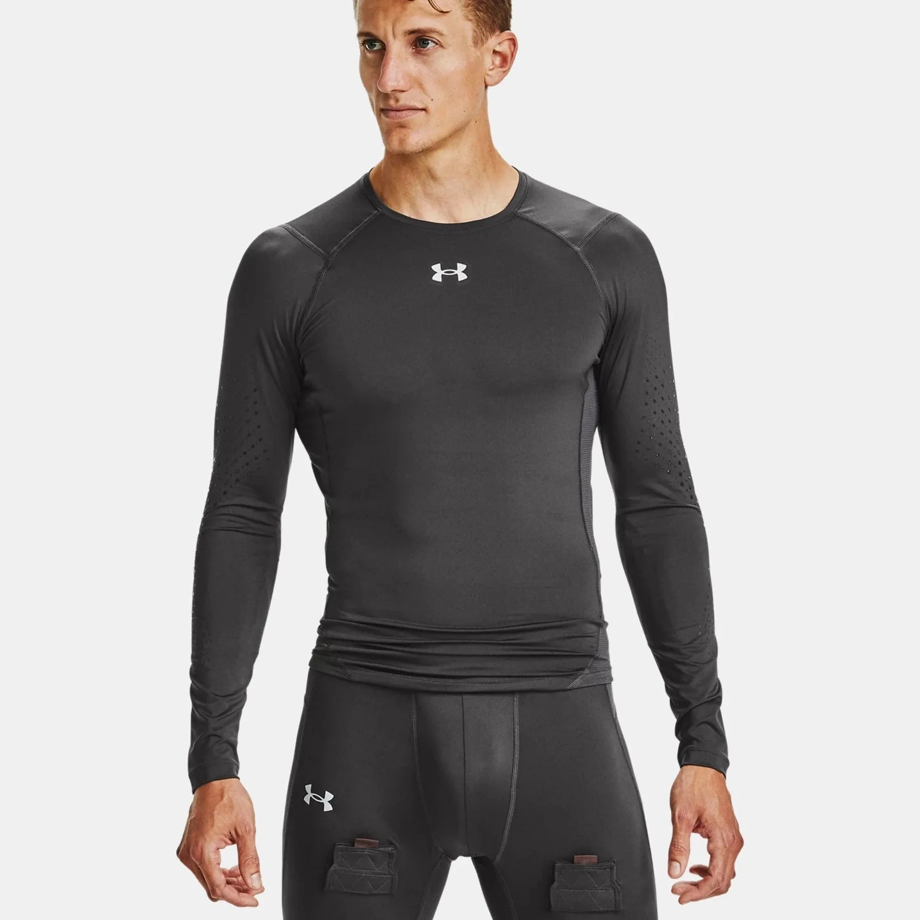 Under Armour Hockey Grippy Fitted Longsleeve Mens Shirt