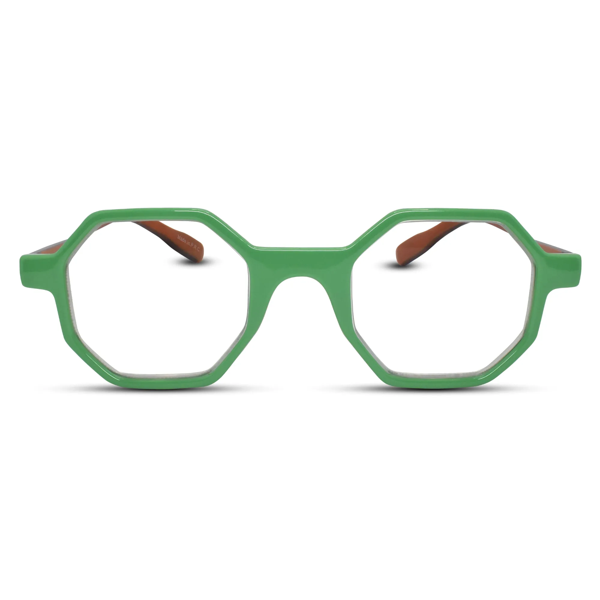 Unique Ocatagon Hexagon Reading Glasses | R-696