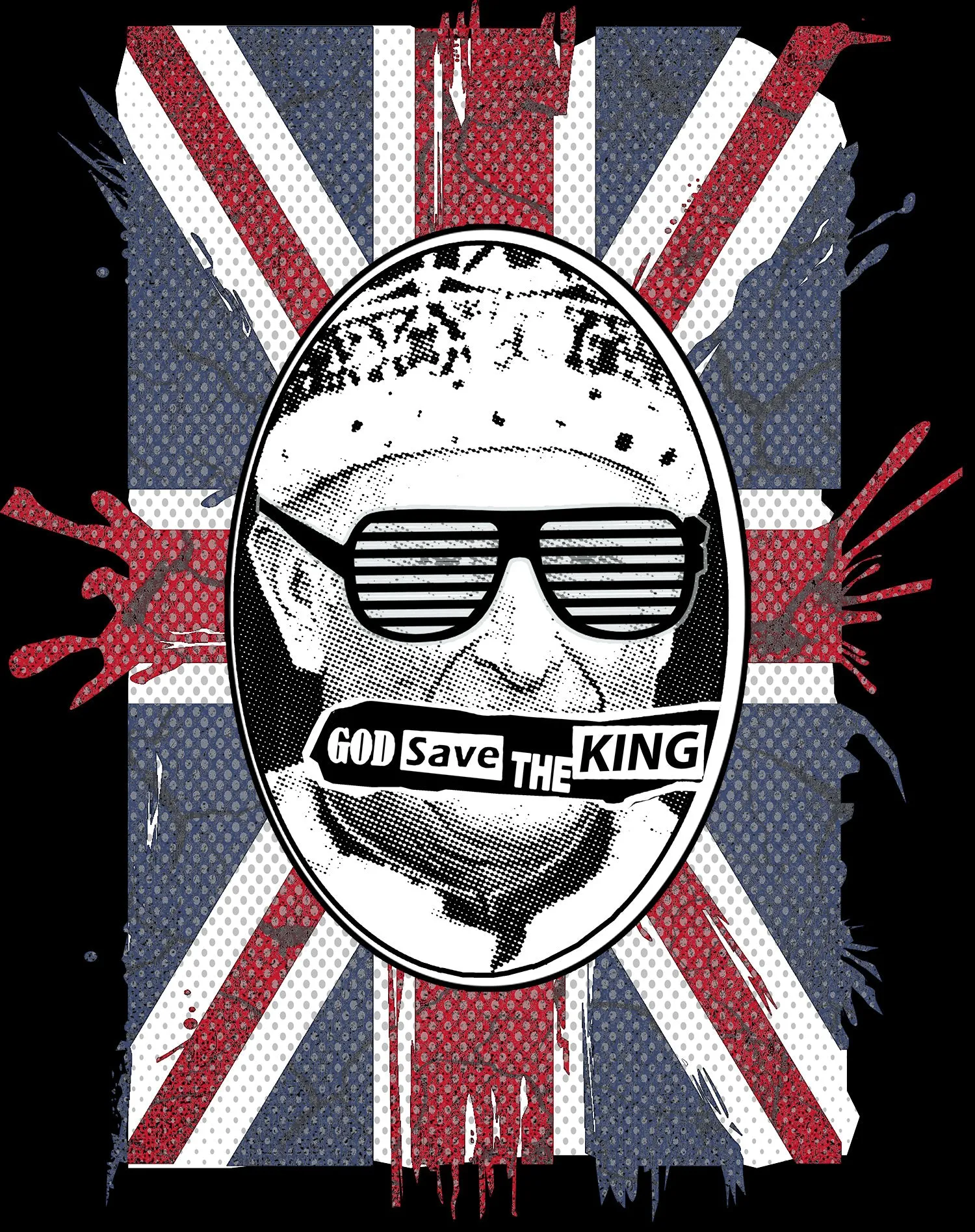 Urban Attitude Kings Coronation 2023 God Save The King 01 Women's T-shirt