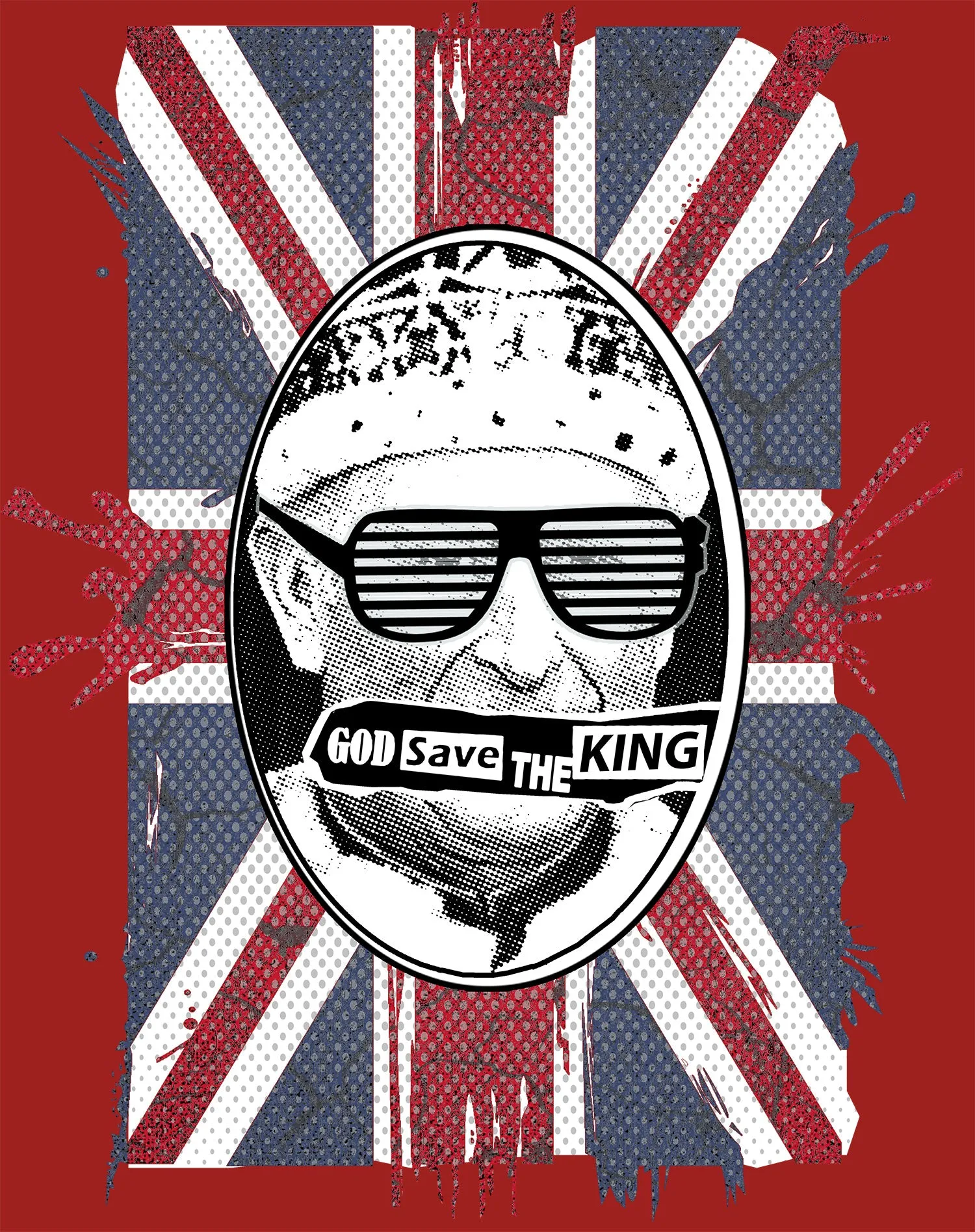 Urban Attitude Kings Coronation 2023 God Save The King 01 Women's T-shirt