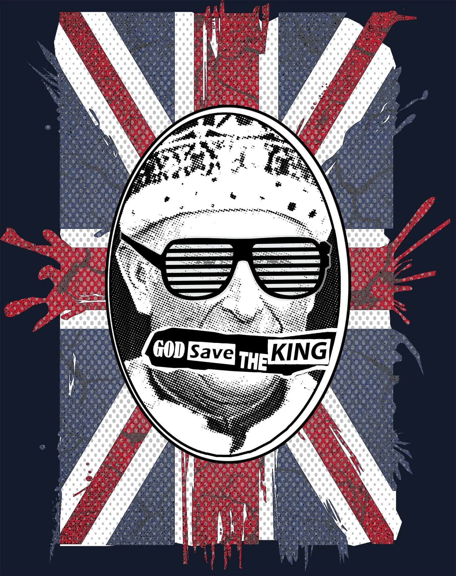 Urban Attitude Kings Coronation 2023 God Save The King 01 Women's T-shirt