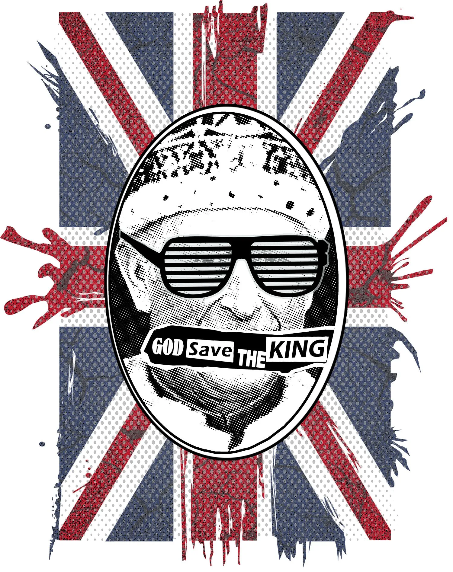 Urban Attitude Kings Coronation 2023 God Save The King 01 Women's T-shirt