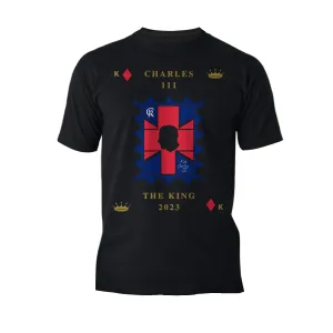 Urban Attitude Kings Coronation 2023 Stamp Charles III Men's T-shirt