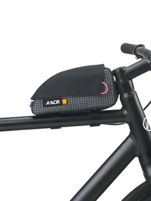 Urban Bike Gear Top Tube Pack S - Black White Grid