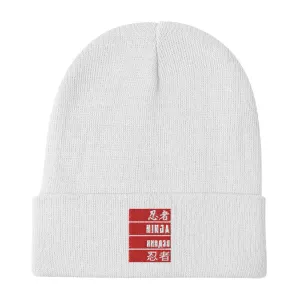 Urban Ninja "Nations" Embroidered Beanie