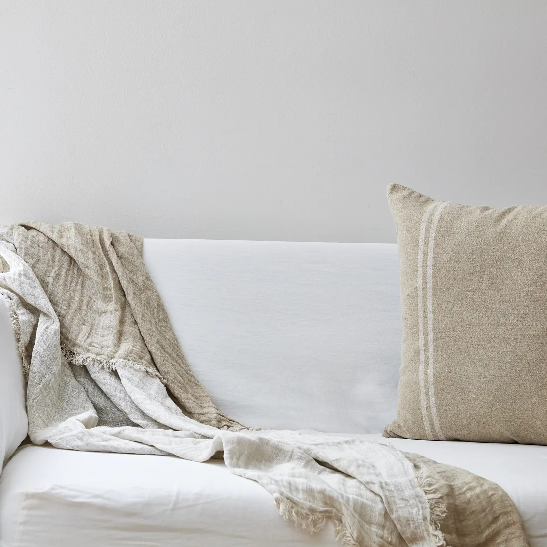 Urban Oasis Anika Square Cushion Natural