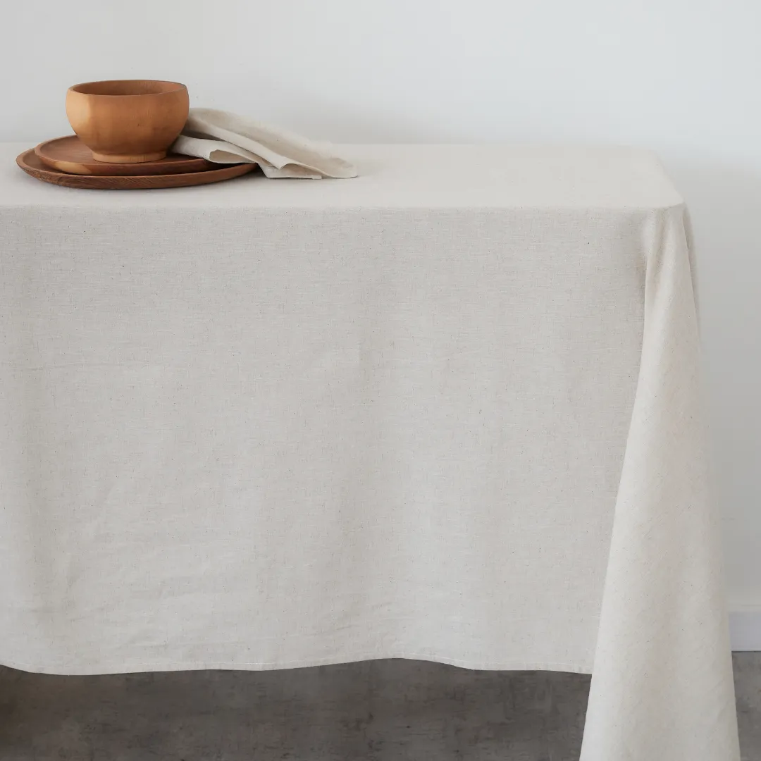 Urban Oasis Talla Tablecloth Natural