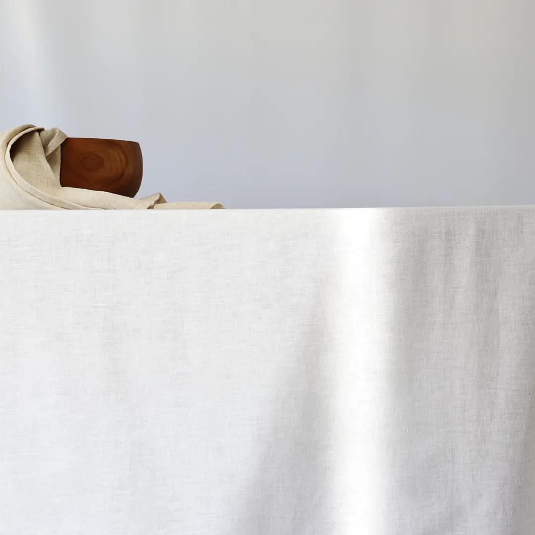 Urban Oasis Talla Tablecloth White