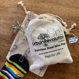 Urban Revolution Stainless Steel Pegs for Life - Marine Grade 316 (2.0mm)