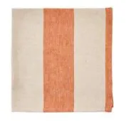 Urban Stripe Napkin Terracotta