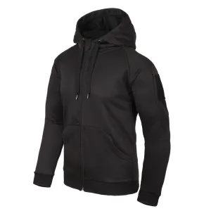 URBAN TACTICAL HOODIE (FullZip) - Black