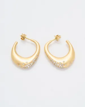 urban winter thin earrings