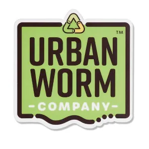 Urban Worm Logo Sticker