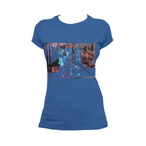 US Brand X Old's Kool Posse Official Women's T-Shirt (Blue)