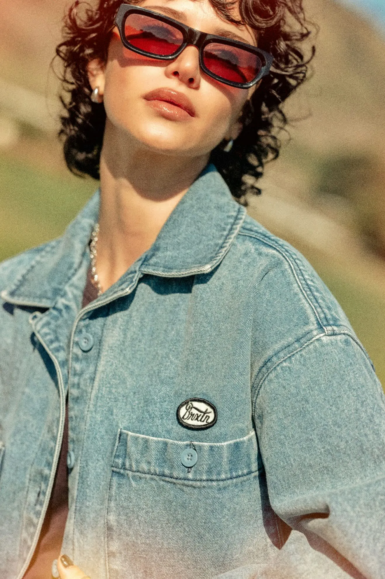 Utopia L/S Overshirt - Light Denim