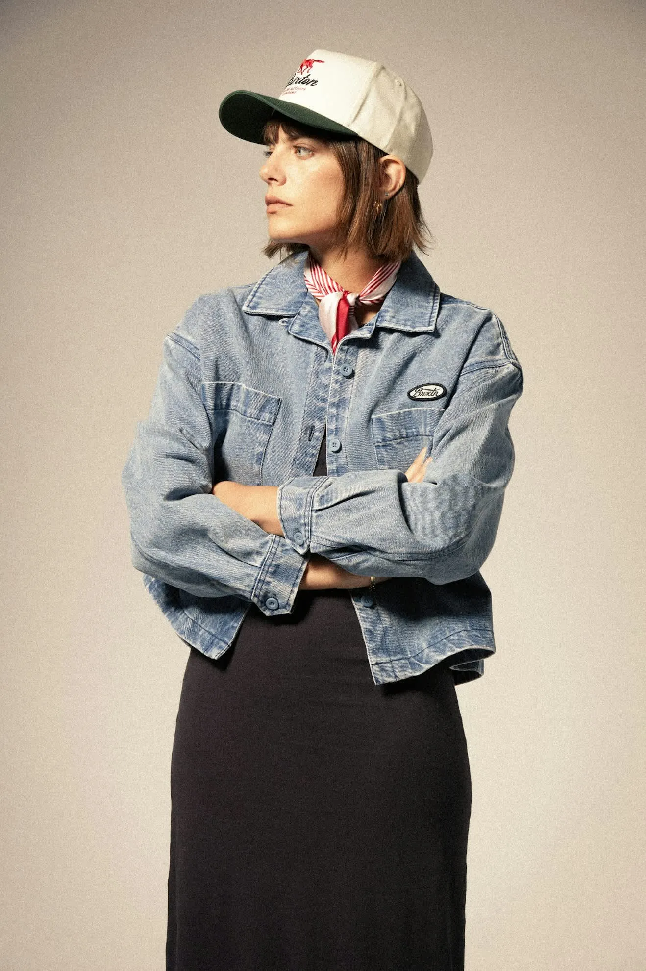 Utopia L/S Overshirt - Light Denim