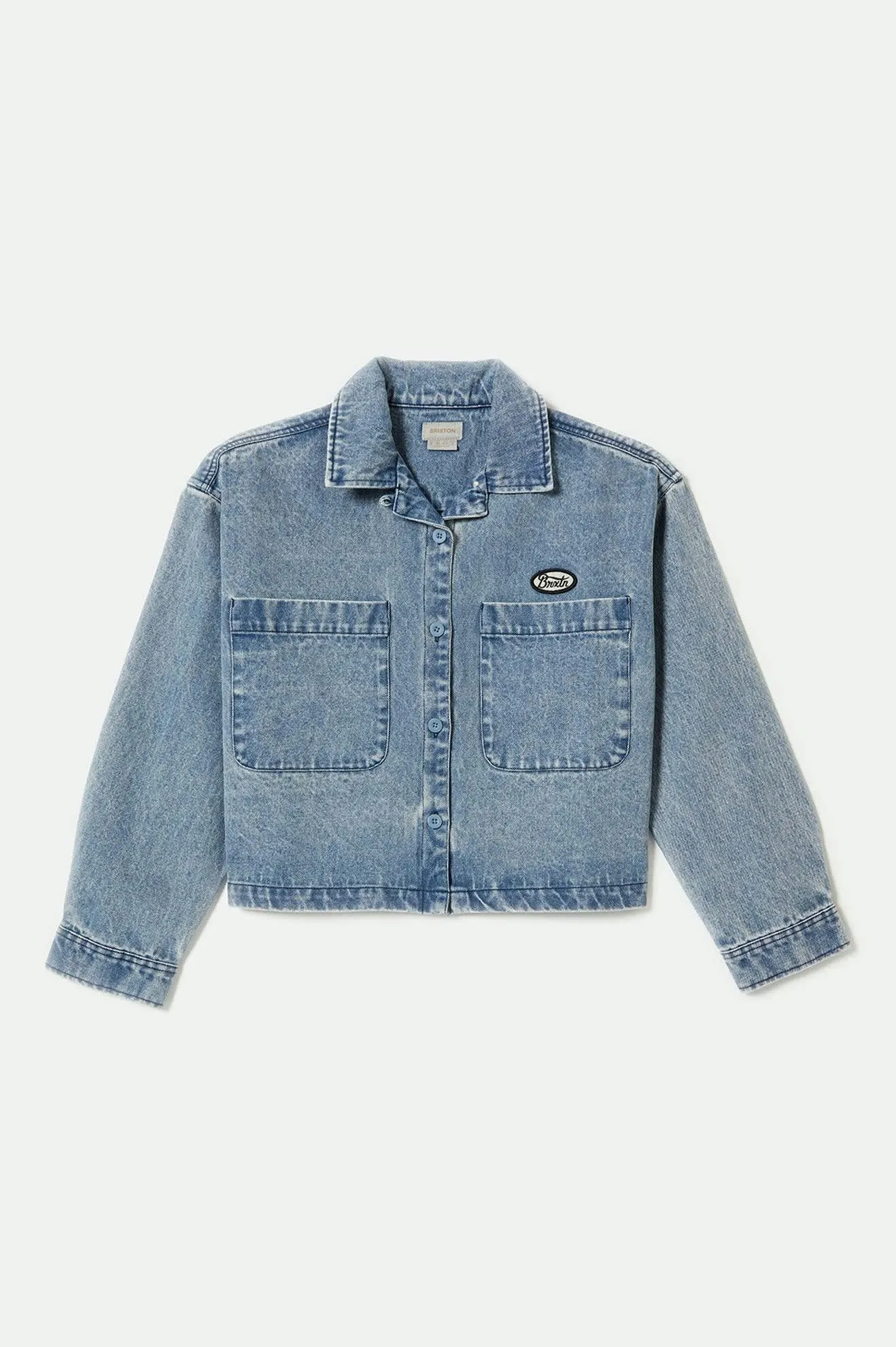 Utopia L/S Overshirt - Light Denim