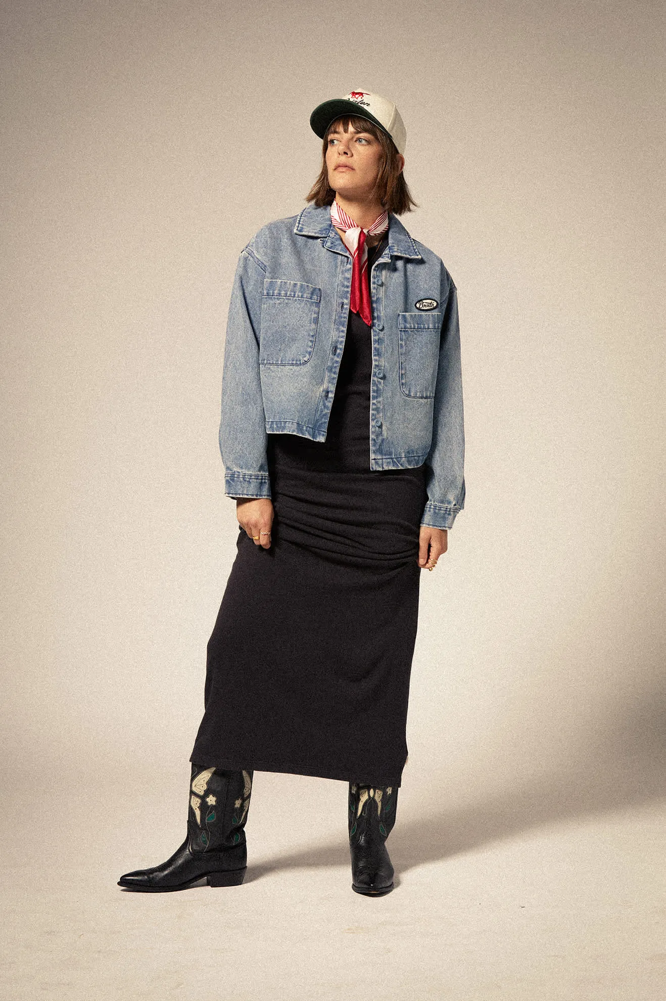 Utopia L/S Overshirt - Light Denim