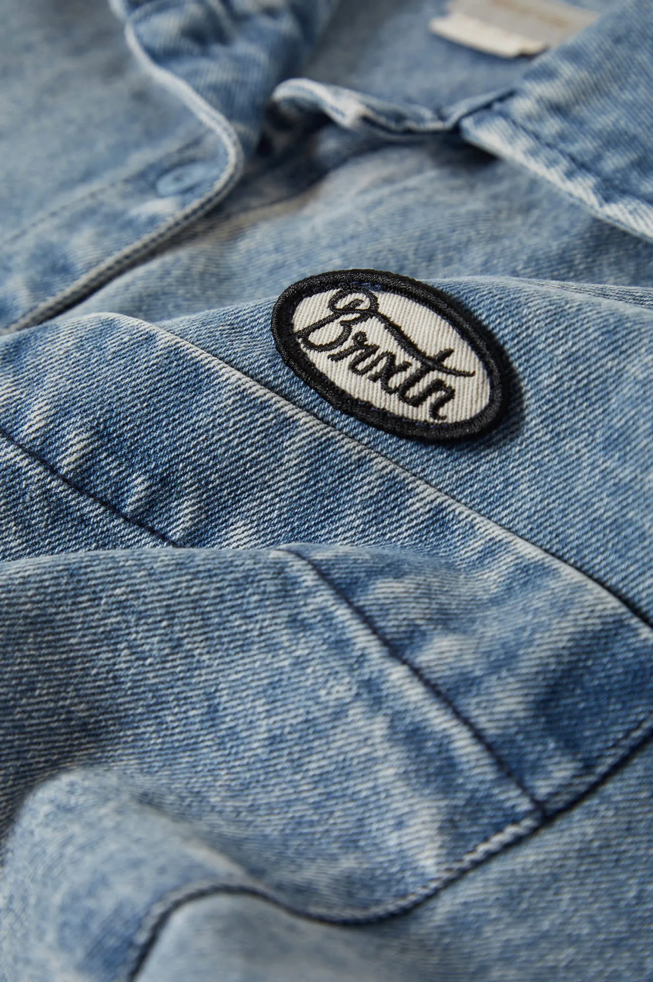 Utopia L/S Overshirt - Light Denim