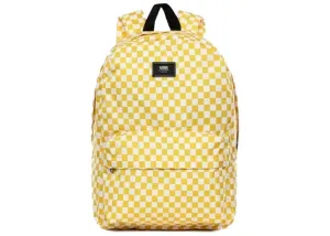 Vans Old Skool III Backpack Saffron White Checkerboard