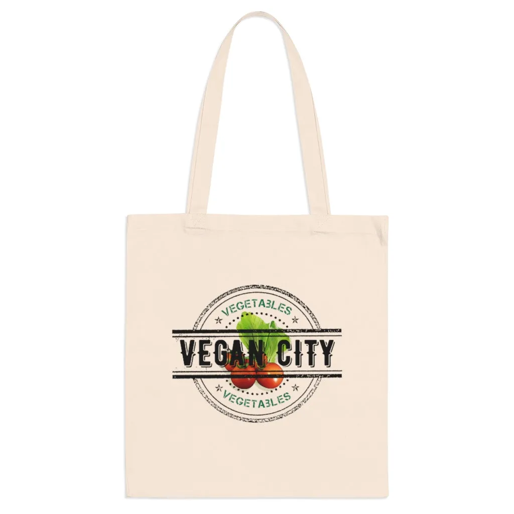 Vegan City Vegetables Tote Bag