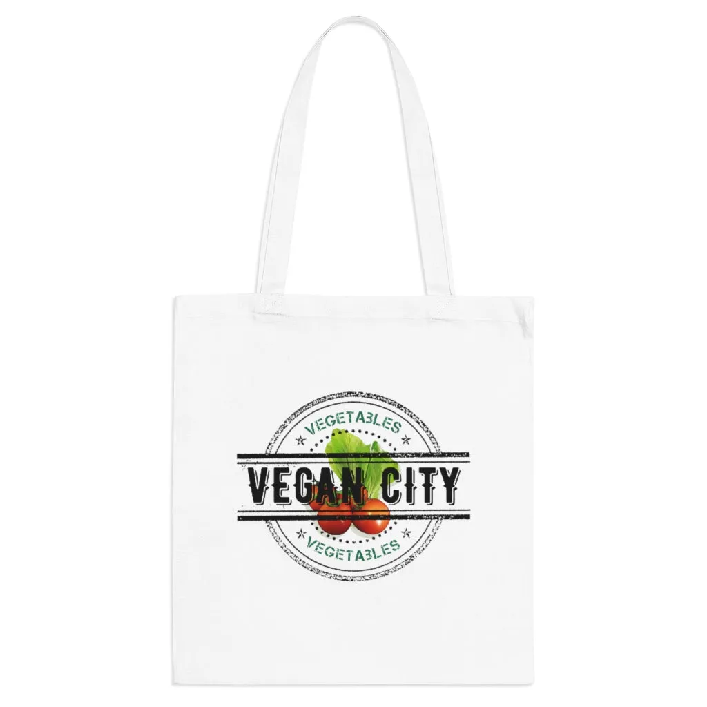 Vegan City Vegetables Tote Bag
