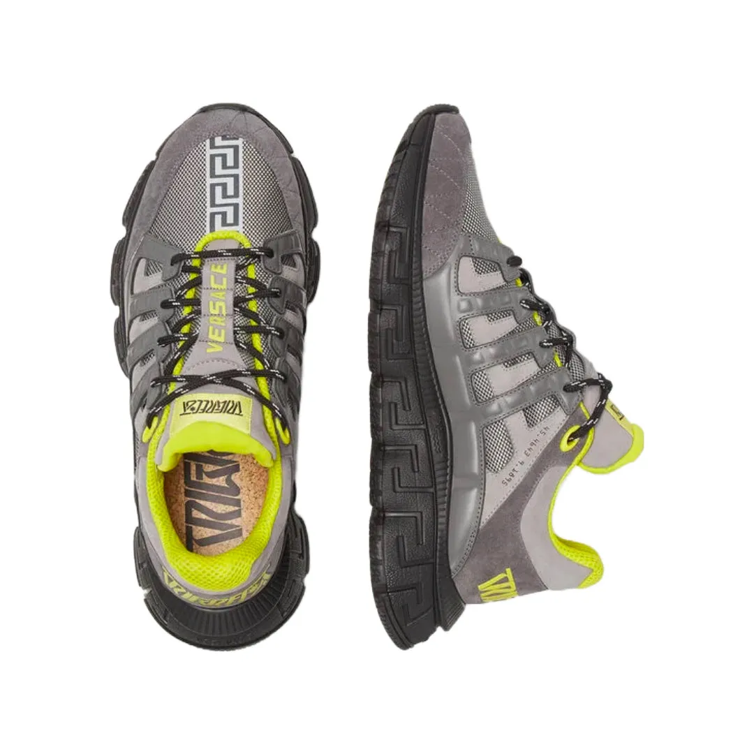 VERSACE TRIGRECA FOSSIL GREY PEWTER