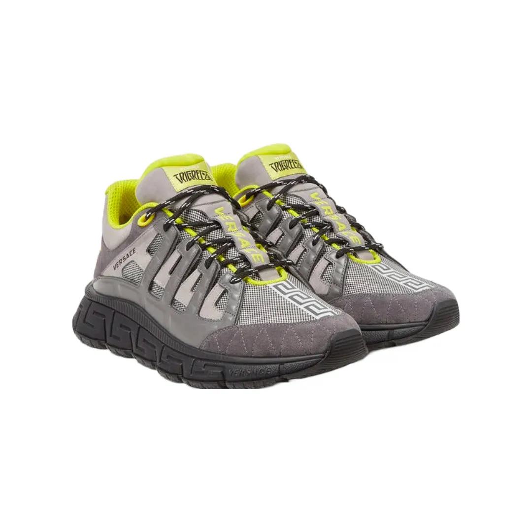 VERSACE TRIGRECA FOSSIL GREY PEWTER