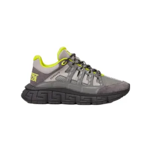 VERSACE TRIGRECA FOSSIL GREY PEWTER