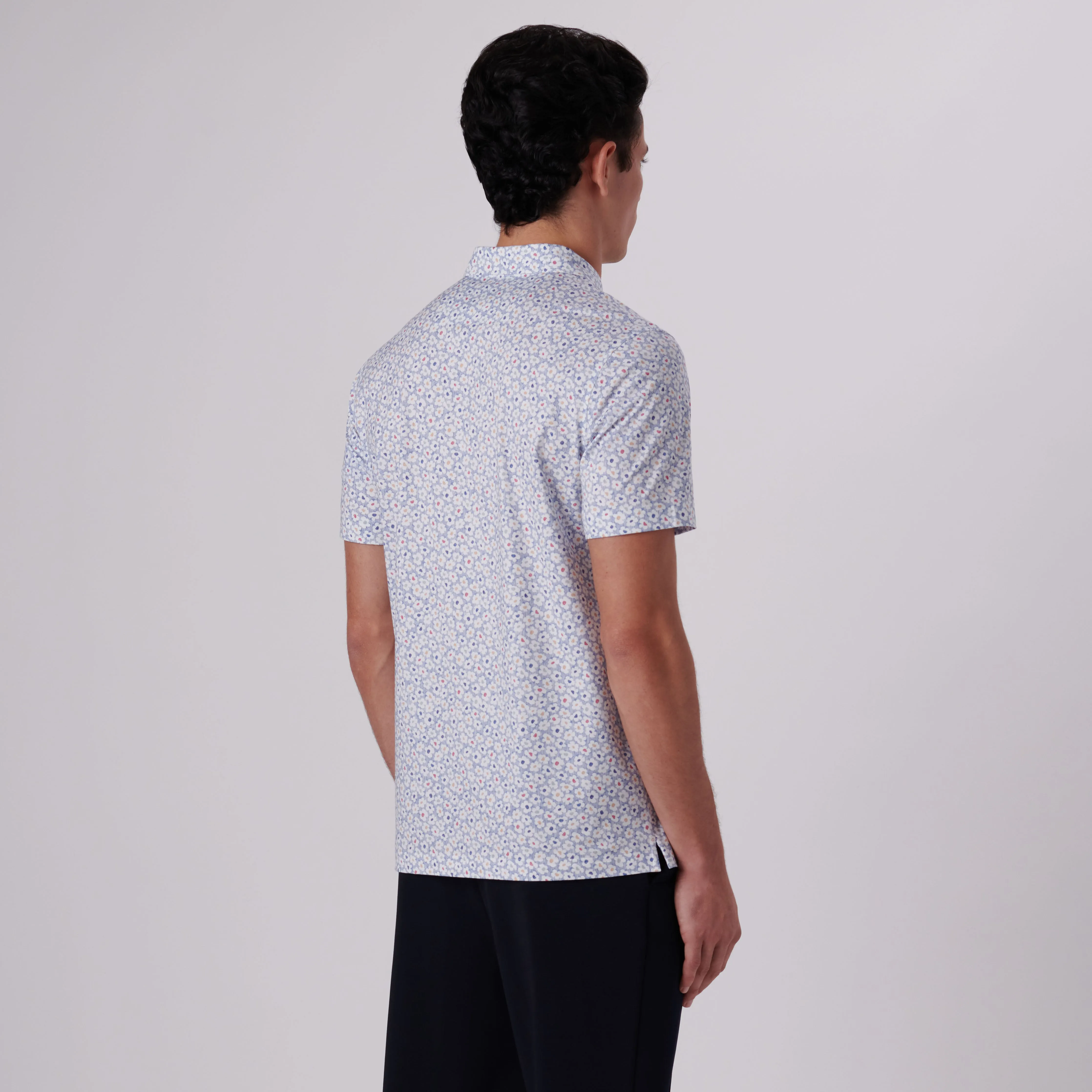 Victor Floral Print OoohCotton Polo